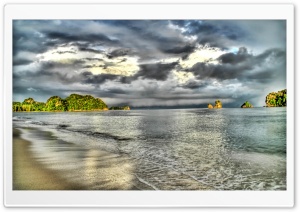 Ocean Shore HDR Ultra HD Wallpaper for 4K UHD Widescreen desktop, tablet & smartphone