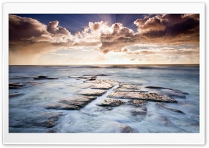 Ocean Shore, Nature Ultra HD Wallpaper for 4K UHD Widescreen desktop, tablet & smartphone
