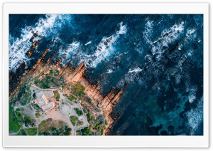 Ocean Shore View Ultra HD Wallpaper for 4K UHD Widescreen desktop, tablet & smartphone