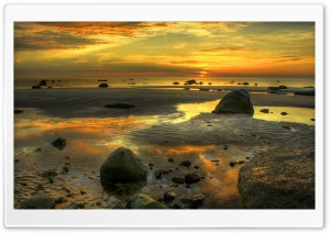 Ocean Sunset Ultra HD Wallpaper for 4K UHD Widescreen desktop, tablet & smartphone