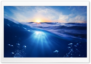 Ocean Water Background Ultra HD Wallpaper for 4K UHD Widescreen desktop, tablet & smartphone