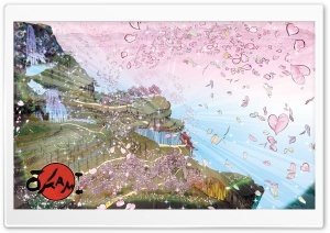 Okami Art Ultra HD Wallpaper for 4K UHD Widescreen desktop, tablet & smartphone