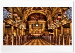 Old Catholic Church Ultra HD Wallpaper for 4K UHD Widescreen desktop, tablet & smartphone