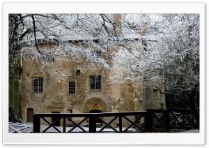 Old House, Winter Ultra HD Wallpaper for 4K UHD Widescreen desktop, tablet & smartphone