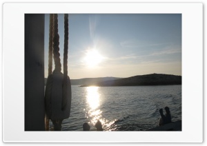 On a boat Ultra HD Wallpaper for 4K UHD Widescreen desktop, tablet & smartphone
