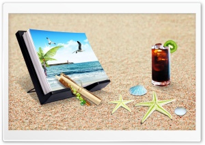 On The Beach Summer Ultra HD Wallpaper for 4K UHD Widescreen desktop, tablet & smartphone
