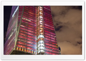 One World Trade Center in Red Ultra HD Wallpaper for 4K UHD Widescreen desktop, tablet & smartphone