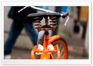 Orange Bicycle Ultra HD Wallpaper for 4K UHD Widescreen desktop, tablet & smartphone