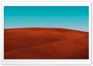 Orange Hill Landscape Ultra HD Wallpaper for 4K UHD Widescreen desktop, tablet & smartphone