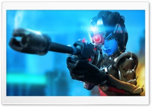 Overwatch Widowmaker Noire Ultra HD Wallpaper for 4K UHD Widescreen desktop, tablet & smartphone