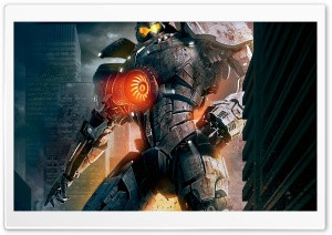 Pacific Rim Fight Scene Ultra HD Wallpaper for 4K UHD Widescreen desktop, tablet & smartphone
