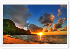 Pacific Sunset Ultra HD Wallpaper for 4K UHD Widescreen desktop, tablet & smartphone