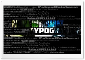PalmaHutabarat Anime Typography Ultra HD Wallpaper for 4K UHD Widescreen desktop, tablet & smartphone