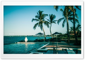 Pemba Beach Hotel Ultra HD Wallpaper for 4K UHD Widescreen desktop, tablet & smartphone