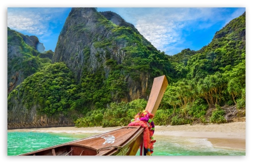 Phi Phi Islands, Asia Ultra HD Desktop Background Wallpaper for 4K UHD TV :  Widescreen & UltraWide Desktop & Laptop : Tablet : Smartphone