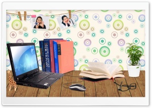 Photoshop Desk Student Ultra HD Wallpaper for 4K UHD Widescreen desktop, tablet & smartphone