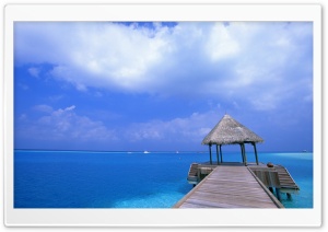 Pier Seascape Ultra HD Wallpaper for 4K UHD Widescreen desktop, tablet & smartphone