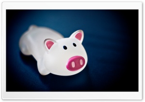 Pig Figurine Ultra HD Wallpaper for 4K UHD Widescreen desktop, tablet & smartphone