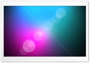Pink And Blue Bokeh Ultra HD Wallpaper for 4K UHD Widescreen desktop, tablet & smartphone