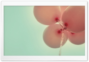 Pink Balloons, Sky, Retro Ultra HD Wallpaper for 4K UHD Widescreen desktop, tablet & smartphone