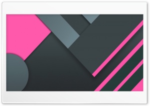 Pink Material Ultra HD Wallpaper for 4K UHD Widescreen desktop, tablet & smartphone