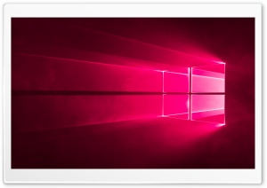 Pink Windows 10 Theme Ultra HD Wallpaper for 4K UHD Widescreen desktop, tablet & smartphone