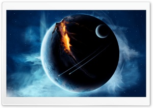 Planet, Fantasy Art Ultra HD Wallpaper for 4K UHD Widescreen desktop, tablet & smartphone