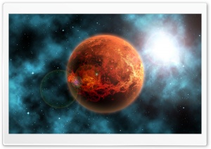 Planet Of Fire Ultra HD Wallpaper for 4K UHD Widescreen desktop, tablet & smartphone
