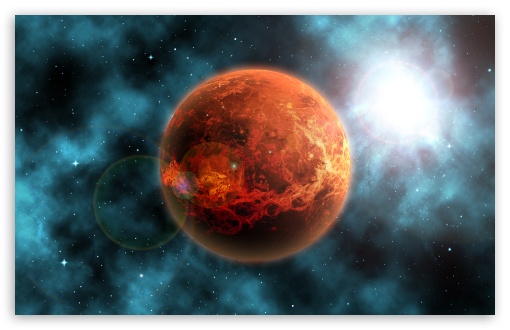 Planet Of Fire Ultra Hd Desktop Background Wallpaper For 4k Uhd Tv Tablet Smartphone