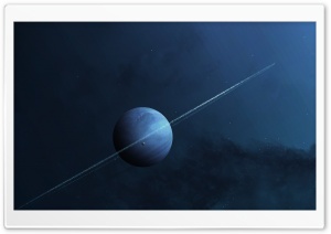Planet Ring Ultra HD Wallpaper for 4K UHD Widescreen desktop, tablet & smartphone