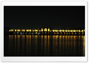 Pole Khajoo Iran Esfehan.MR Ultra HD Wallpaper for 4K UHD Widescreen desktop, tablet & smartphone