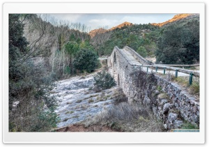Pont de Pedret Cercs, Catalonia Ultra HD Wallpaper for 4K UHD Widescreen desktop, tablet & smartphone