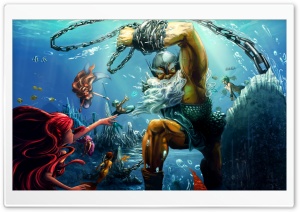 Poseidon Ultra HD Wallpaper for 4K UHD Widescreen desktop, tablet & smartphone