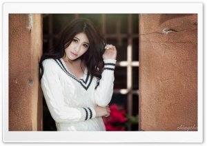Pretty Asian Girl Ultra HD Wallpaper for 4K UHD Widescreen desktop, tablet & smartphone