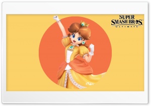 Princess Daisy Super Smash Bros. Ultimate Ultra HD Wallpaper for 4K UHD Widescreen desktop, tablet & smartphone