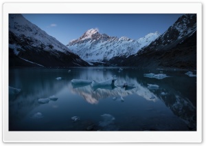 Proglacial Lake Ultra HD Wallpaper for 4K UHD Widescreen desktop, tablet & smartphone