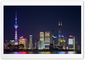 Pudong, Shanghai, China Ultra HD Wallpaper for 4K UHD Widescreen desktop, tablet & smartphone