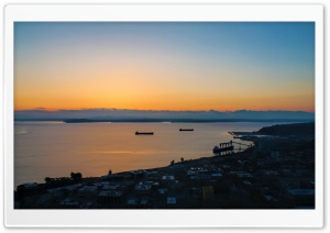 Puget Sunset Ultra HD Wallpaper for 4K UHD Widescreen desktop, tablet & smartphone