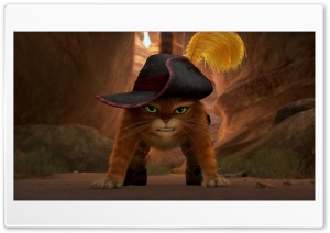 Puss in boots Ultra HD Wallpaper for 4K UHD Widescreen desktop, tablet & smartphone