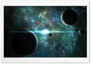 Quasar Burst Ultra HD Wallpaper for 4K UHD Widescreen desktop, tablet & smartphone