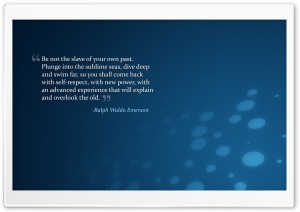 Quote by Ralph Waldo Emerson Ultra HD Wallpaper for 4K UHD Widescreen desktop, tablet & smartphone