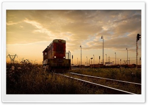 Rail Locomotive Ultra HD Wallpaper for 4K UHD Widescreen desktop, tablet & smartphone
