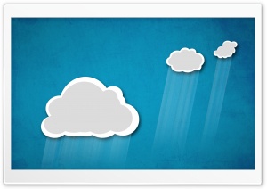 Rain Clouds Vintage Art Ultra HD Wallpaper for 4K UHD Widescreen desktop, tablet & smartphone