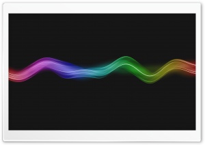 Rainbow Wave Ultra HD Wallpaper for 4K UHD Widescreen desktop, tablet & smartphone