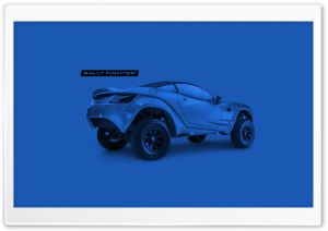 Rally Fighter Blue Ultra HD Wallpaper for 4K UHD Widescreen desktop, tablet & smartphone