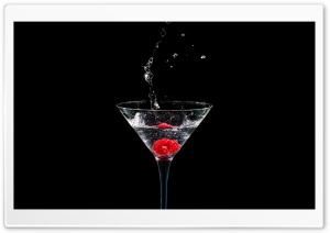 Raspberries Cocktail Ultra HD Wallpaper for 4K UHD Widescreen desktop, tablet & smartphone