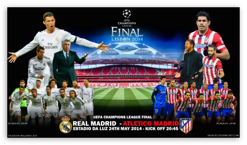 REAL MADRID - ATLETICO MADRID UltraHD Wallpaper for 8K UHD TV 16:9 Ultra High Definition 2160p 1440p 1080p 900p 720p ;