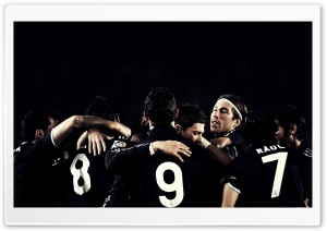 Real Madrid Team Ultra HD Wallpaper for 4K UHD Widescreen desktop, tablet & smartphone