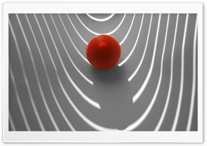 Red Ball Ultra HD Wallpaper for 4K UHD Widescreen desktop, tablet & smartphone