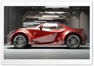 Red Concept Car Ultra HD Wallpaper for 4K UHD Widescreen desktop, tablet & smartphone